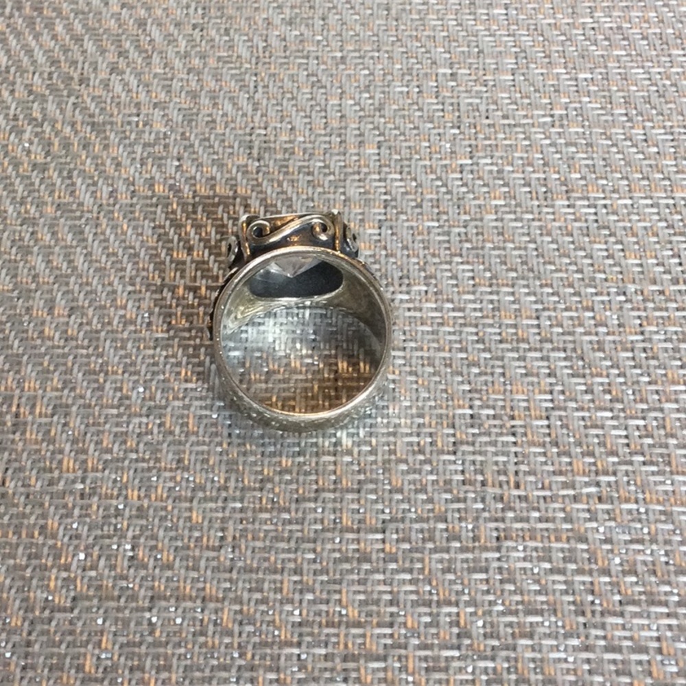 Artisan Sterling Silver Ring - image 2